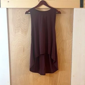 Burgondy Athleta Tank Top